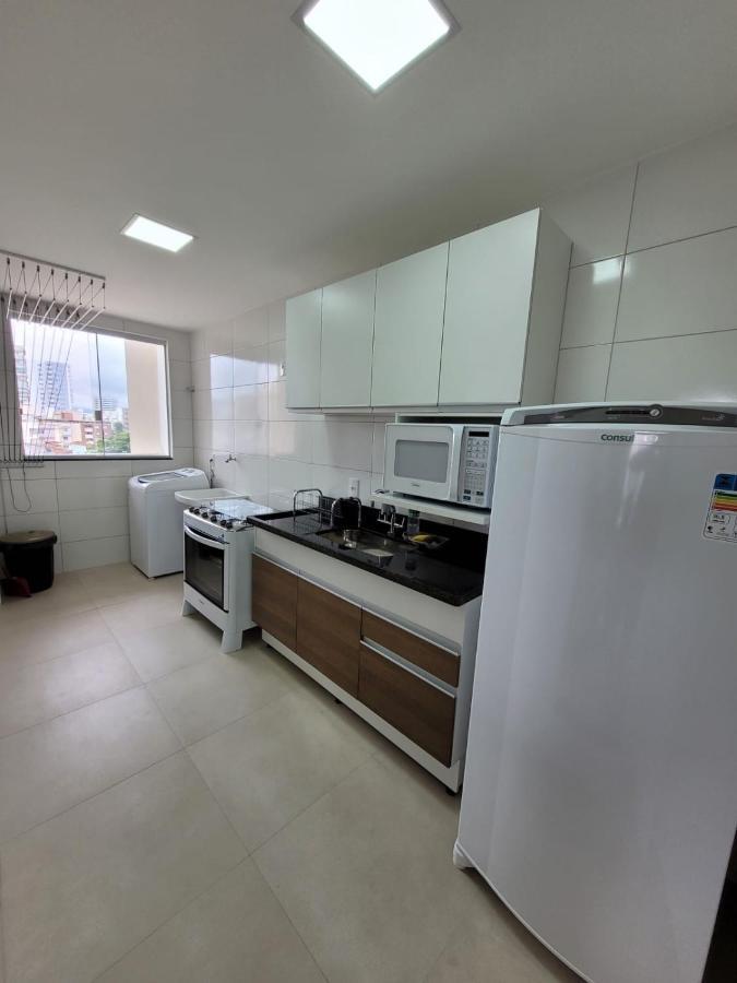 Apartamento Na Praia Do Morro- Guarapari, De Frente, Varanda Ampla, Duas Quadras Da Orla Da Praia Ngoại thất bức ảnh